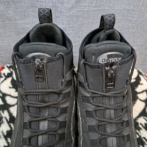 %Size 12 Nike Air Max 95 Black 2015 806809-002 Sneaker boot Men 806809-002 (A3) main image 12